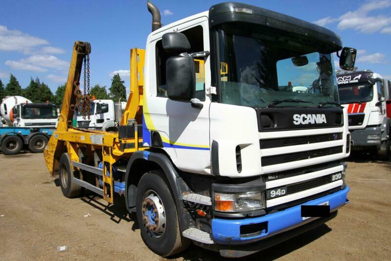 scania bin lorry